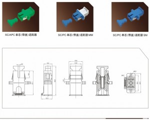 SC SIMPLEX ADAPTER COVER